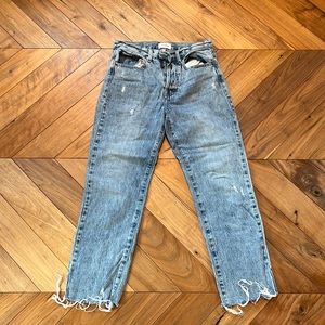 Pistola Straight Leg Ankle Jean Size 27